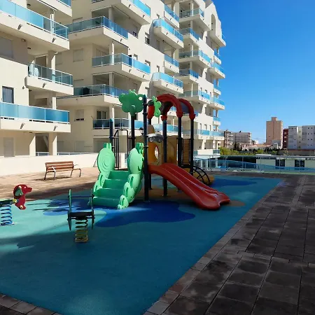 Blaumar Playa Apartment Piles